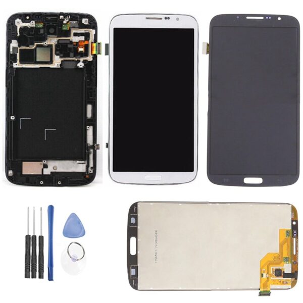 DISPLAY LCD+TOUCH SCREEN per SAMSUNG GALAXY MEGA 6.3 GT i9205 Vetro BLUE - Blue