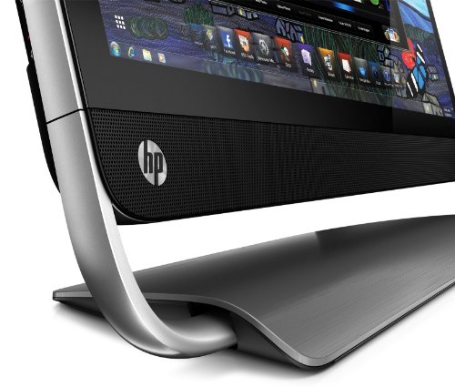 PC desktop HP Omni 27-1006el (processore Intel Core i7-2600S da 3,8 GHz, 6 GB RAM, 2 TB HDD - Nero